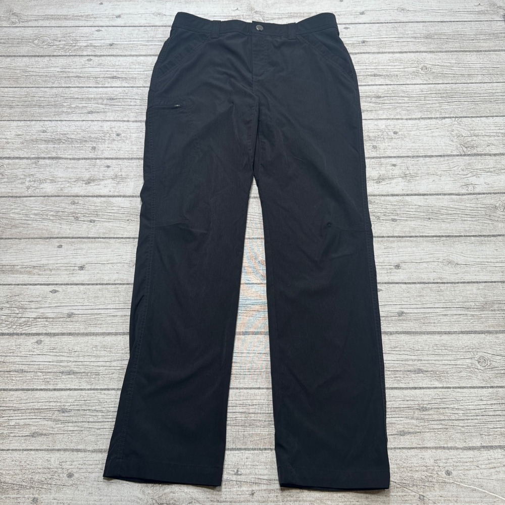 Spyder Pants Men's 32x32 Black Straight Leg Technical Hiking Utility Activewear
